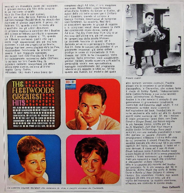 Various : The Fleetwoods / Frankie Avalon / The Chiffons / The Ad Libs (LP, Comp, Mono)