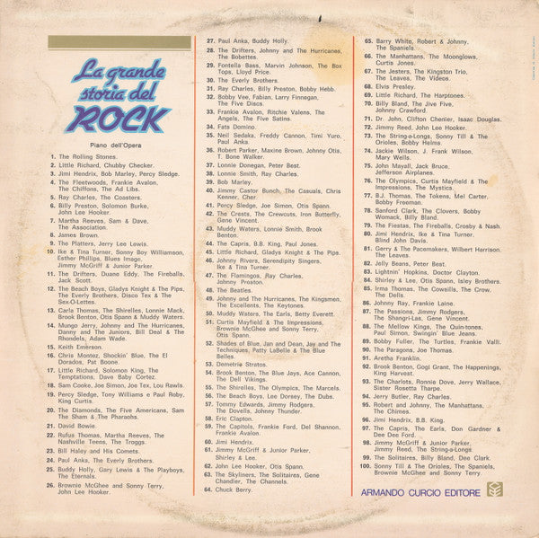 Various : The Fleetwoods / Frankie Avalon / The Chiffons / The Ad Libs (LP, Comp, Mono)