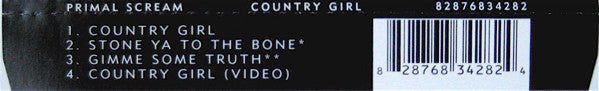 Primal Scream : Country Girl (CD, Single, Enh)