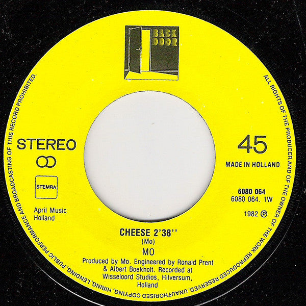 The Mo (2) : Cheese (7", Single)