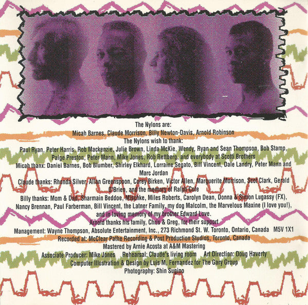 The Nylons : Live To Love (CD, Album)