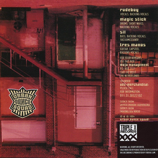 Urban Dance Squad : Persona Non Grata (CD, Album, RM + CD)