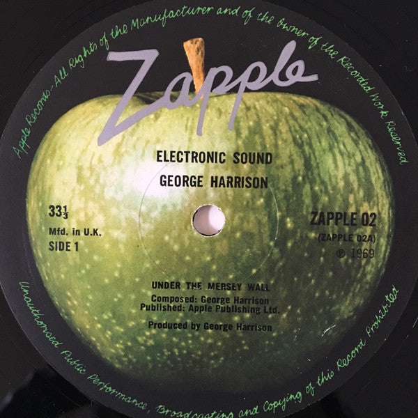 George Harrison : Electronic Sound (LP, Album, RP)
