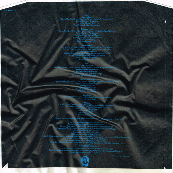 Pierre Moerlen's Gong : Downwind (LP, Album)