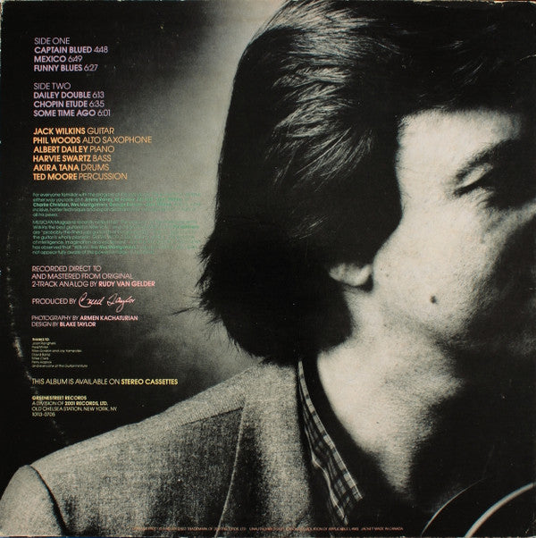 Jack Wilkins : Captain Blued (LP, Album)