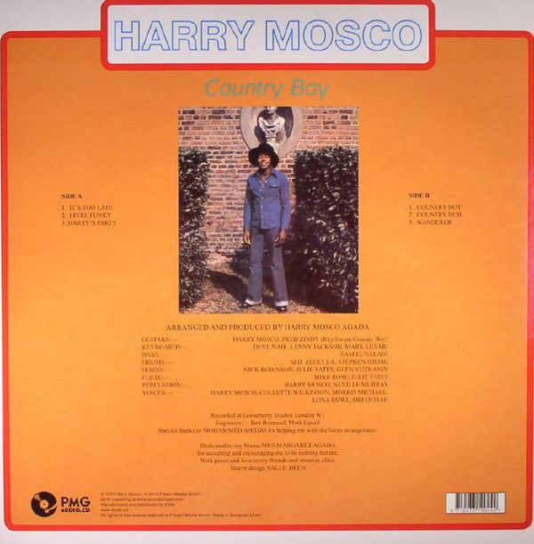 Harry Mosco : Country Boy (Mr. Funkees) (LP, Album, RE)