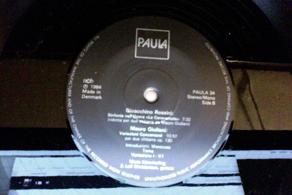 Maria Kämmerling, Leif Christensen (2) : Guitar Duets (LP)