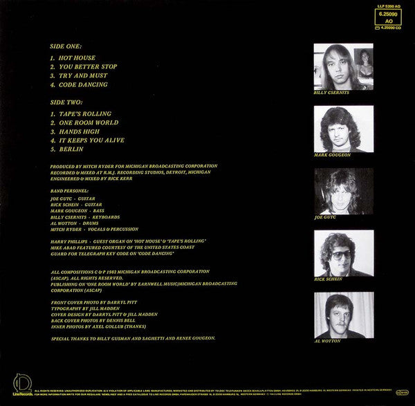 Mitch Ryder : Smart Ass (LP, Album)