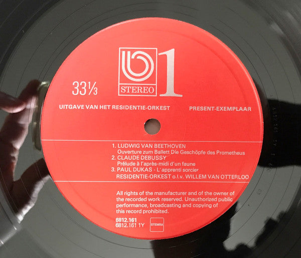 Willem Van Otterloo : Residentie-orkest Willem van Otterloo (LP)