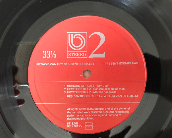 Willem Van Otterloo : Residentie-orkest Willem van Otterloo (LP)