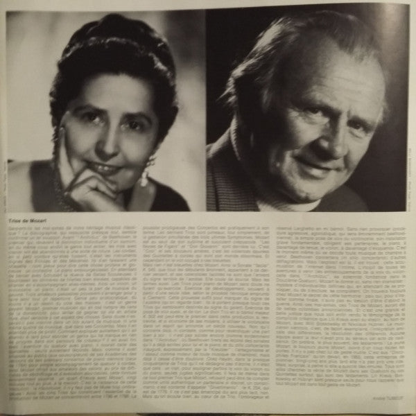 Wolfgang Amadeus Mozart - Lili Kraus, Willi Boskovsky, Nikolaus Hübner : Les Trios Pour Piano, Violon Et Violoncelle (3xLP, Mono + Box, Comp)