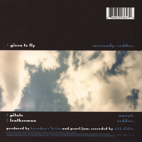 Pearl Jam : Given To Fly (7", Single, RE)