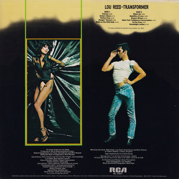 Lou Reed : Transformer (LP, Album, RE)