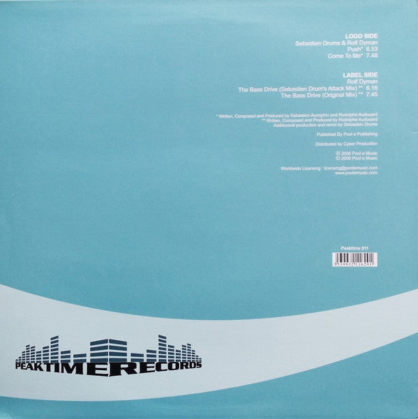 Sebastien Drums & Rolf Dyman : The Maximizer EP (12", EP)