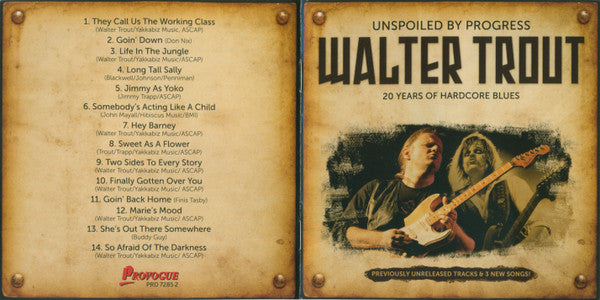 Walter Trout : Unspoiled By Progress (CD, Comp)