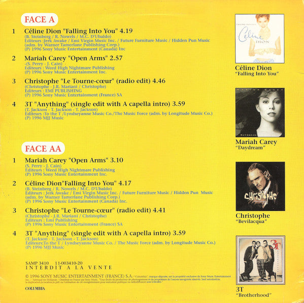 various : Special DJ été 96 - Sampler Slows (Quatre slows enchainés) (12", Mixed, Smplr)