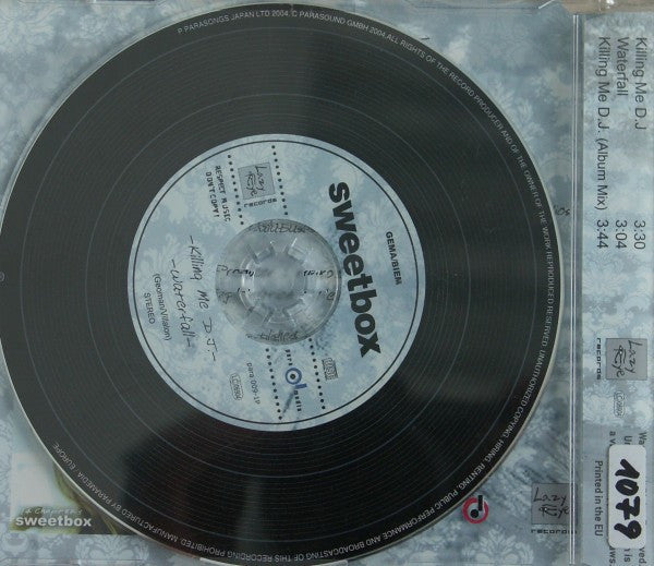 Sweetbox Feat. Toby Breitenbach : Killing Me D.J. (CD, Maxi)