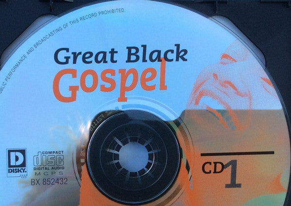 Various : Great Black Gospel (4xCD, Comp)