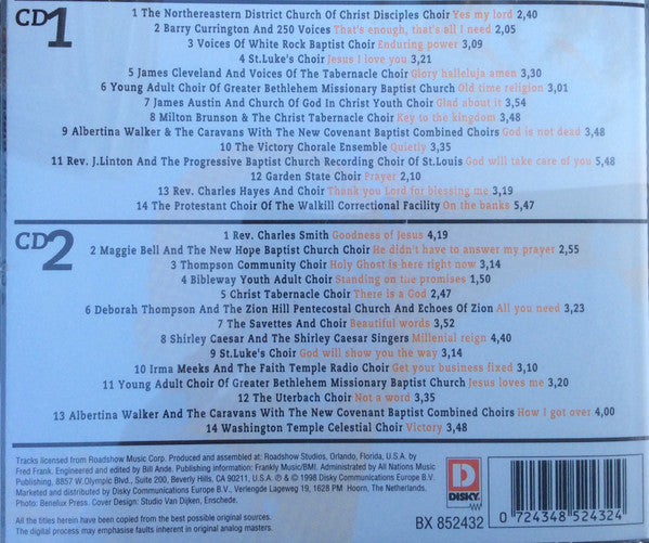 Various : Great Black Gospel (4xCD, Comp)