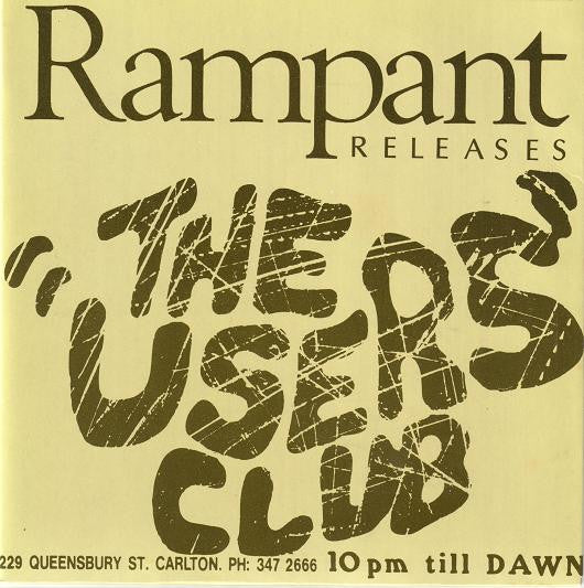 Various : The Users' Club (7", EP, Comp)
