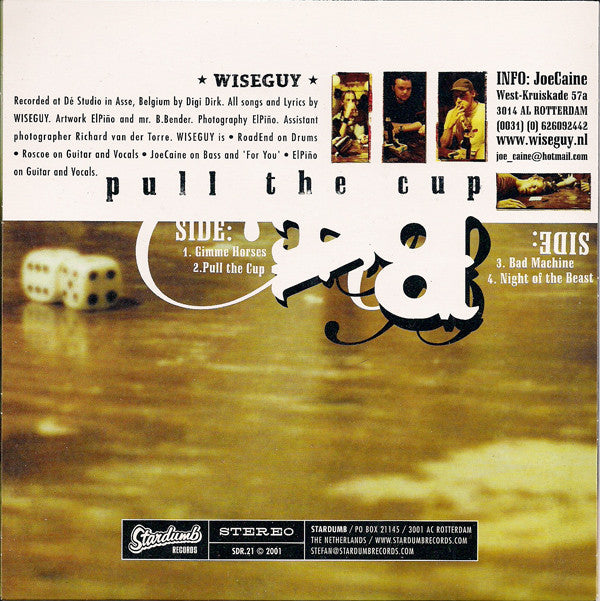 Wiseguy (4) : Pull The Cup (7", EP)