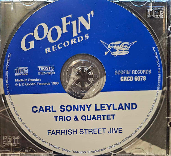 Carl Sonny Leyland : Farrish Street Jive (CD, Album)
