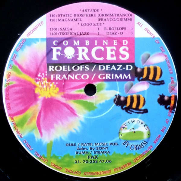 Various : Combined Forces (12")