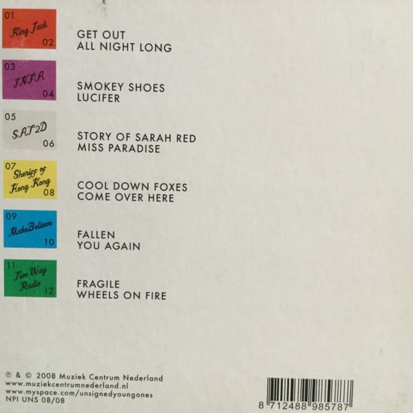 Various : The Young Ones - New Dutch Rock (CD, Album)