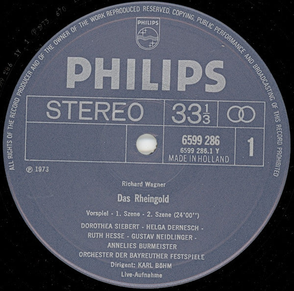 Richard Wagner - Karl Böhm : Der Ring Des Nibelungen - Bayreuther Festspiele (16xLP, Club + Box)