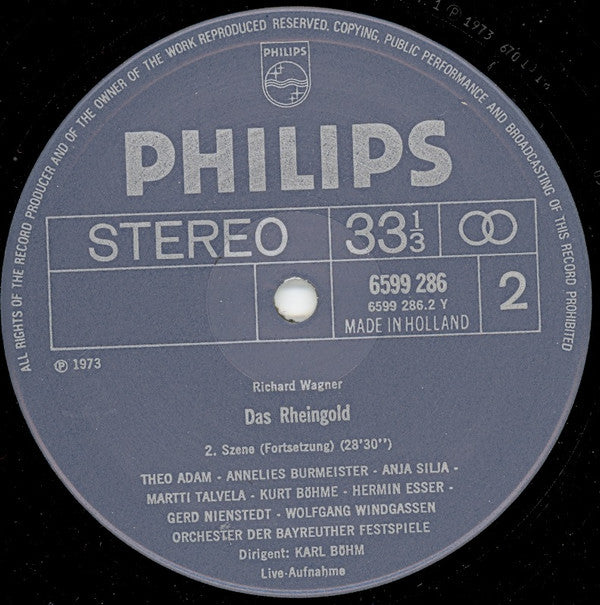Richard Wagner - Karl Böhm : Der Ring Des Nibelungen - Bayreuther Festspiele (16xLP, Club + Box)