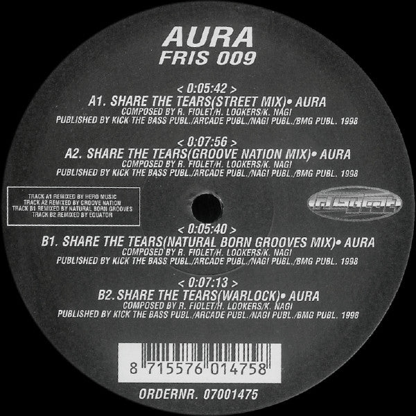 Aura (8) : Share The Tears (12")