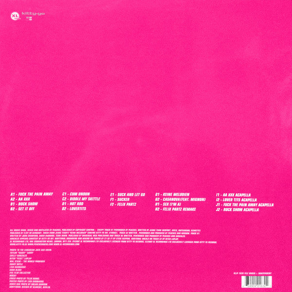 Peaches : The Teaches Of Peaches (5x12", Album)