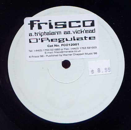 D'Regulate : Triptalarm / Vick'ead (12")