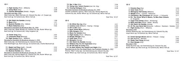 Kid Ory : Mahagony Hall Stomp (4xCD, Comp, RM)