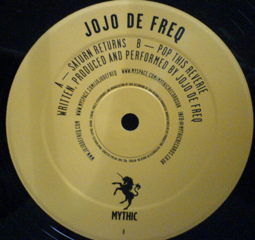 JoJo De Freq : Saturn Returns (12")