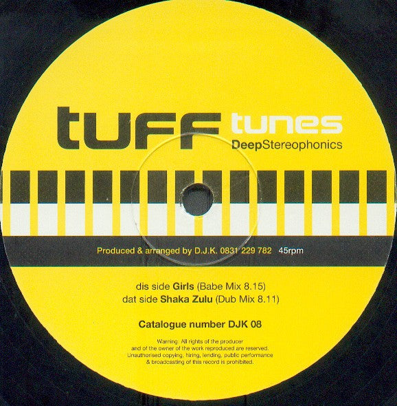 Deep Stereophonics : Girls / Shaka Zulu (12")