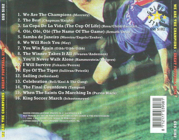 Various : We Are The Champions - Great Football Hits (CD, Comp)