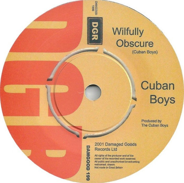 Cuban Boys : EMI (7")