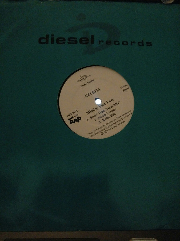 Celetia : Missing Your Love (12")
