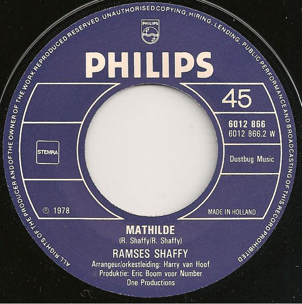 Ramses Shaffy : Espresso (7")