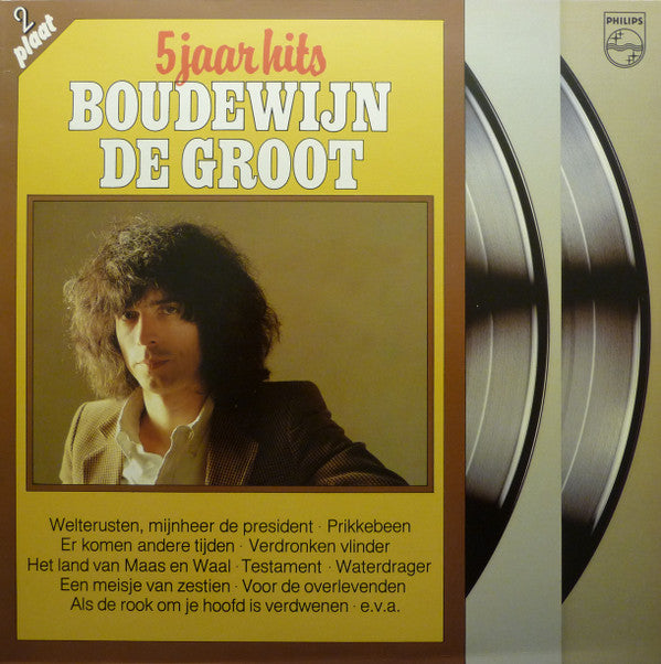 Boudewijn De Groot : Vijf Jaar Hits (2xLP, Comp)