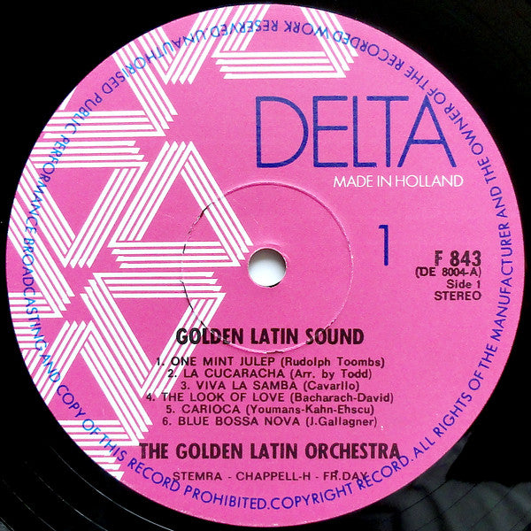 The Royal Latin Orchestra : Golden Latin Sound (LP, Comp)