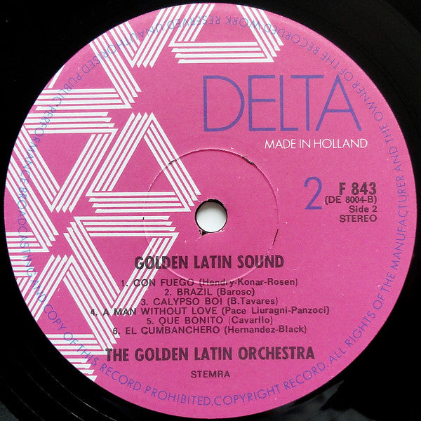 The Royal Latin Orchestra : Golden Latin Sound (LP, Comp)