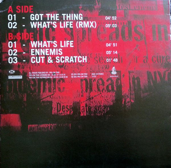 Rien En Commun : Rien En Commun (12")