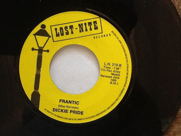 Jimmy Justice / Dickie Pride : When My Little Girl Is Smiling / Frantic (7", Single)