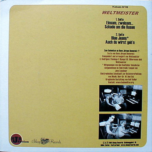 Weltmeister : Weltmeister (7", Red)