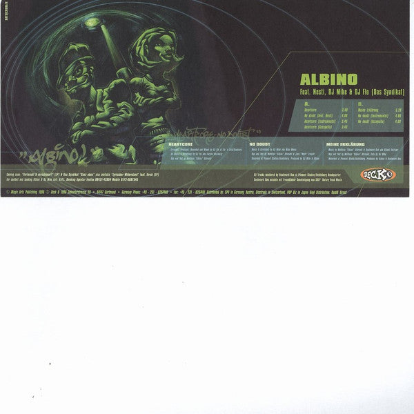 Albino : Heartcore, No Doubt, Meine Erklärung (12")