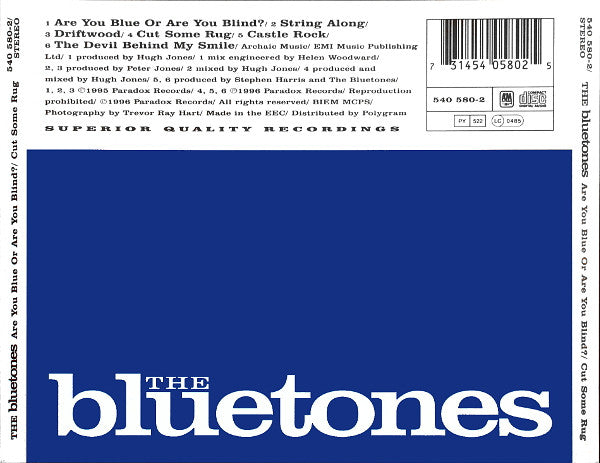 The Bluetones : Are You Blue Or Are You Blind? / Cut Some Rug (CD, EP, Comp)