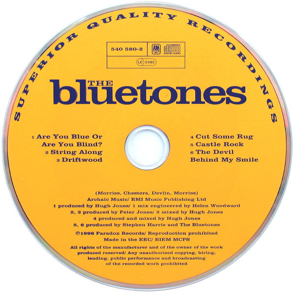The Bluetones : Are You Blue Or Are You Blind? / Cut Some Rug (CD, EP, Comp)