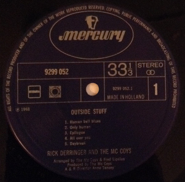 Rick Derringer And The McCoys : Outside Stuff (2xLP, Comp)